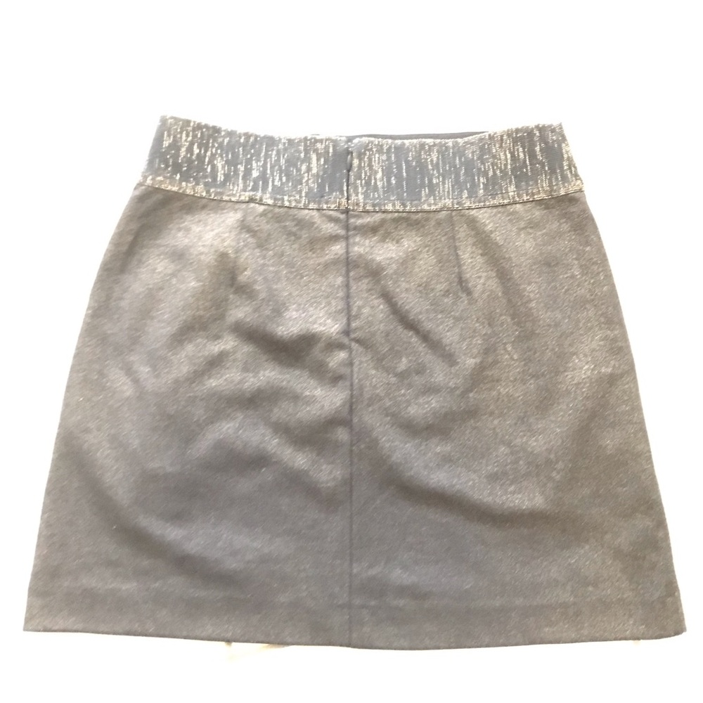 Mango suit gold mini skirt - Picture 5 of 8